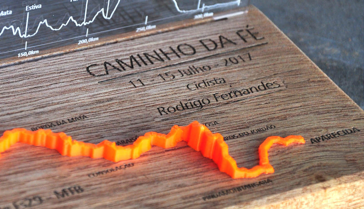 Seu Caminho, Seu Troféu: O Troféu Personalizado do Caminho da Fé com Design Exclusivo em 3D