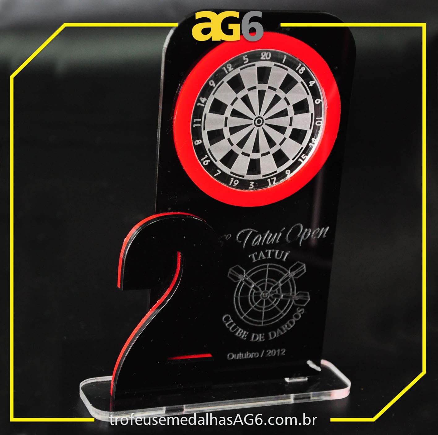  Troféu em Acrílico 