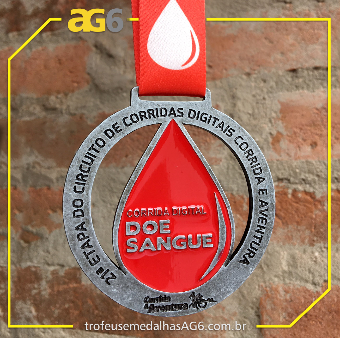 Corrida e Aventura - Doe Sangue