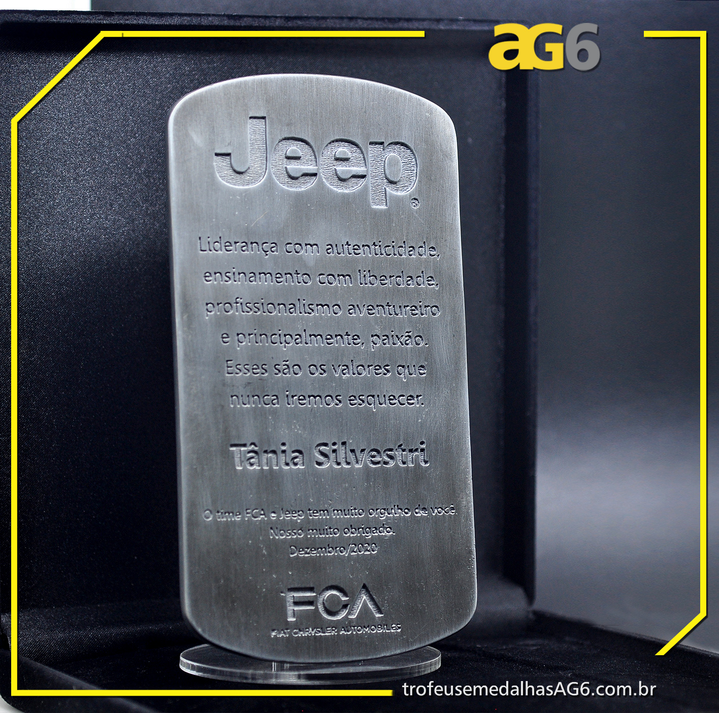 Placa JEEP FCA